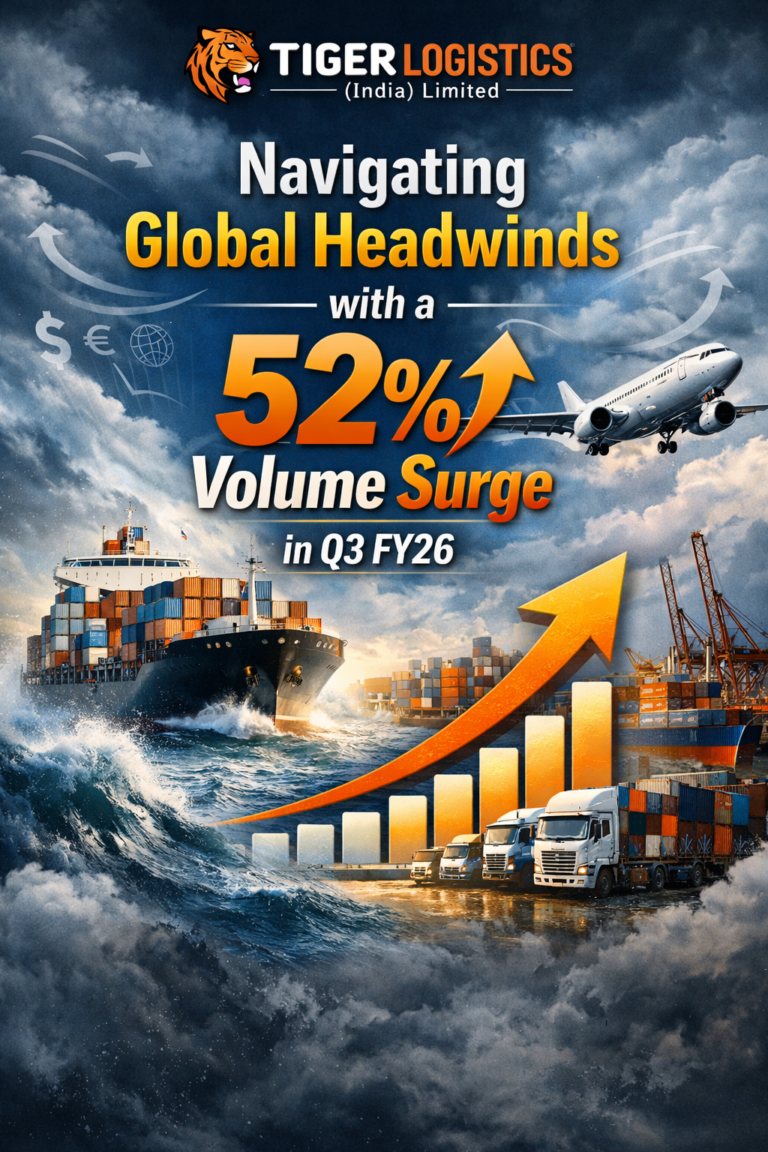 Tiger Logistics (India) Limited: Navigating Global Headwinds with a 52% Volume Surge in Q3 FY26