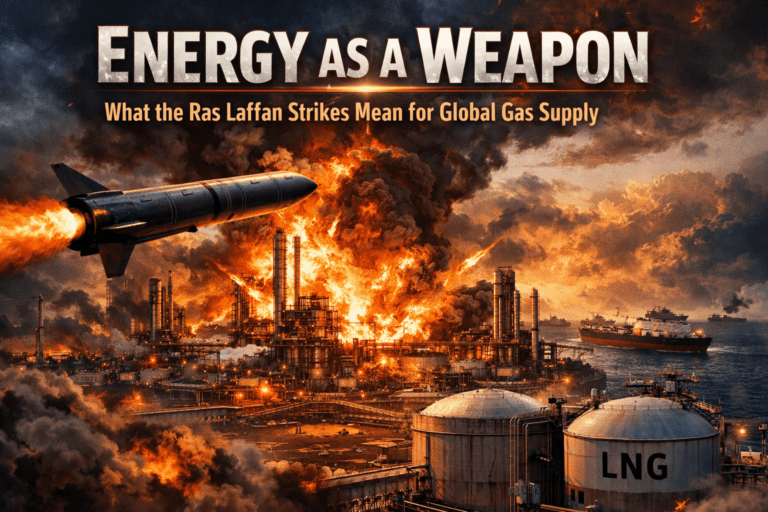 Energy as a Weapon: What the Ras Laffan Strikes Mean for Global Gas Supply