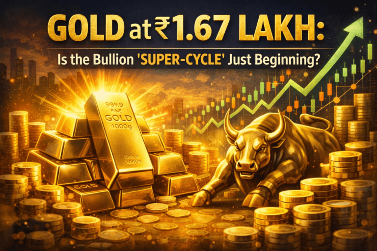 Gold at ₹1.67 Lakh: Is the Bullion “Super-Cycle” Just Beginning?
