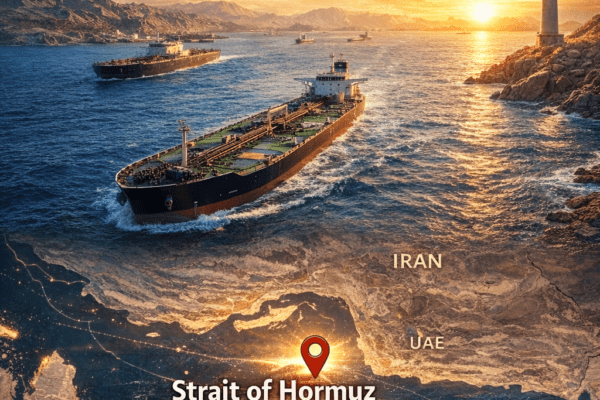 the Strait of Hormuz