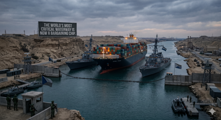 The World’s Most Critical Waterway Is Now a Bargaining Chip