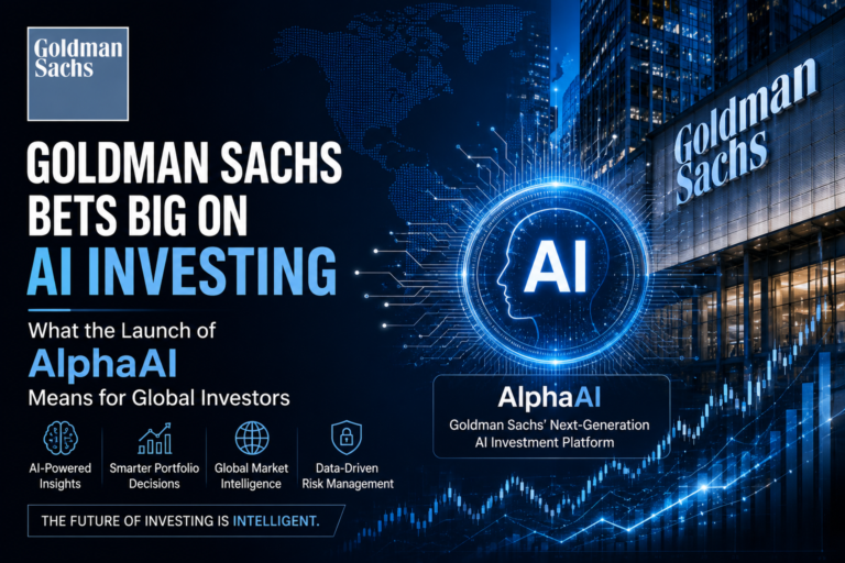 Goldman Sachs Bets Big on AI Investing: What the Launch of AlphaAI Means for Global Investors